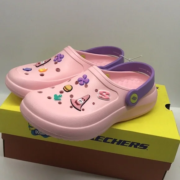 Skechers Sponge Bob Squarepants  Women's Patrick Foamies Size 6 - Picture 4 of 14